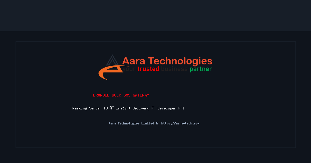 Corporate Bulk SMS Marketing Services